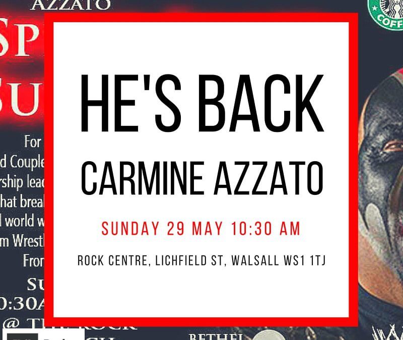 Carmine Azzato 29th May