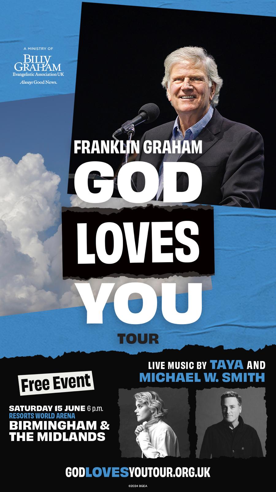 Franklin Graham GOD LOVES YOU Tour