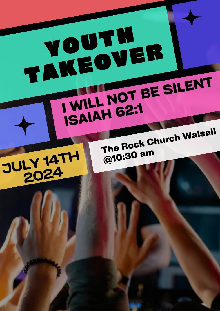 Youth Takeover- July 14, 2024 @10:30am