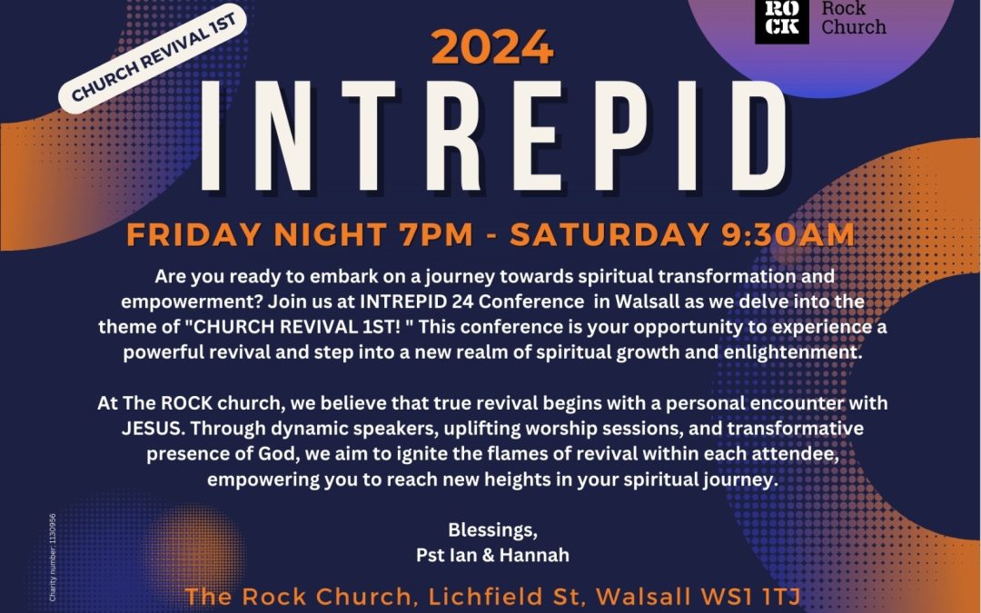 2024 Intrepid – 25/26th Oct @7PM & 9:30AM