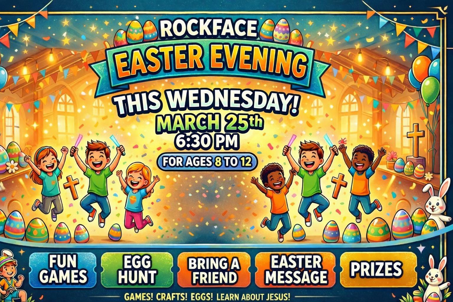 RockFace – Easter Evening /25th March @6:30PM